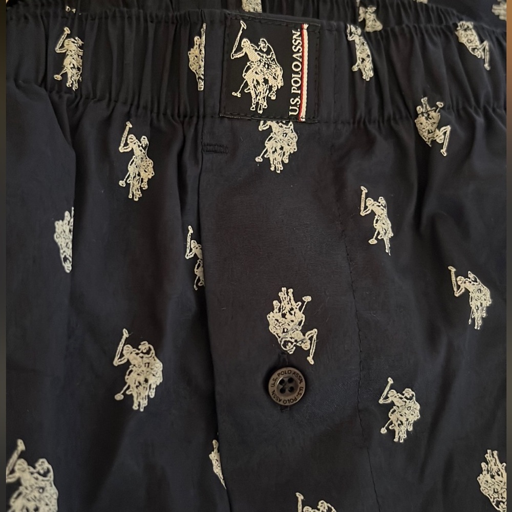 〰️ U.S. Polo Assn. Men's Logo Woven Lounge Pants 〰️ - Picture 7 of 11